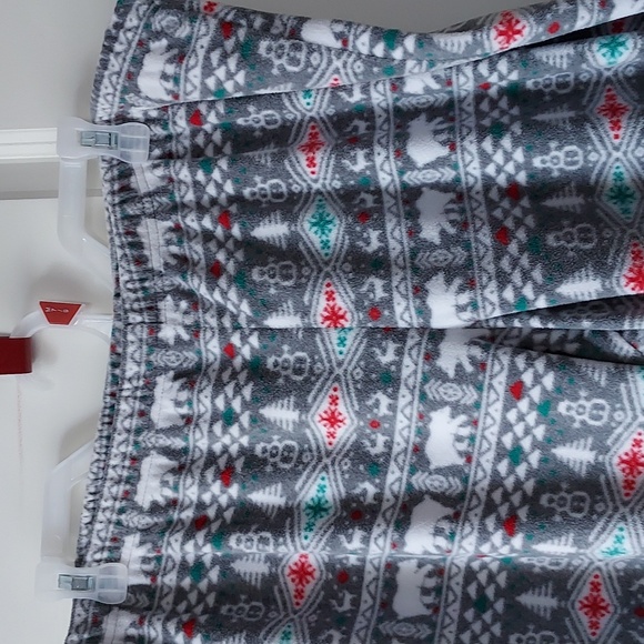 Wonder Shop Christmas pj xl grey green red - Picture 2 of 11